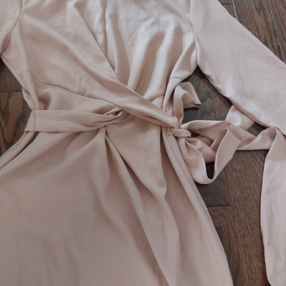 NWT ASOS Pink tie front dress - Picture 6 of 6